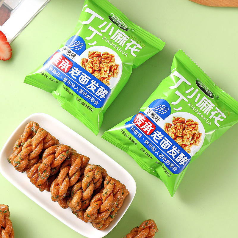 亨特丁丁麻花手抓包系列8斤/箱